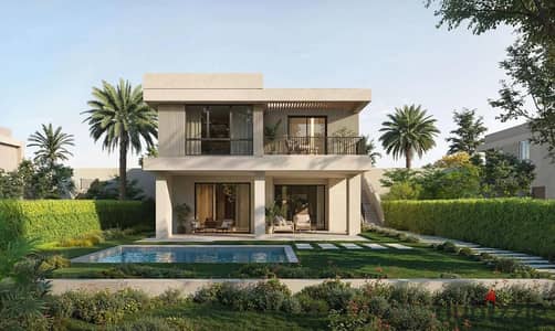 Villa for sale in Mortaqa Compound Obour City area 350 square meters