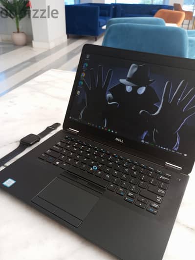 dell latitude 7470 بحاله ممتازه + smart watch +airpods