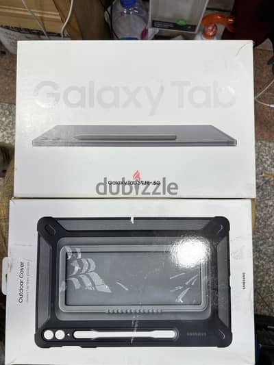 Galaxy Tab S9 FE Plus 5G  12.4 in  256/12G Gray كالجديد