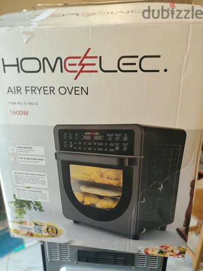 قلايه كهربائيه وفرن الماركه   home Elec الموديل 12-100-E قابل للفصال