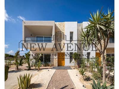 Lowest DownPayment and Installments - Townhouse with Garden for Sale - Prime Location Lagoon View - Bahary - Fully Finished - in El Masyaf North Coast