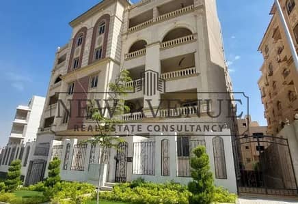Apartment for sale in West Arabella Compound with elevator on the second floor and private parking without finishing