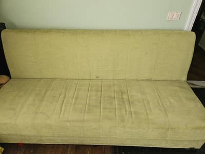 kilian sofa bed for sale. in excellent conditionn.  has some stains