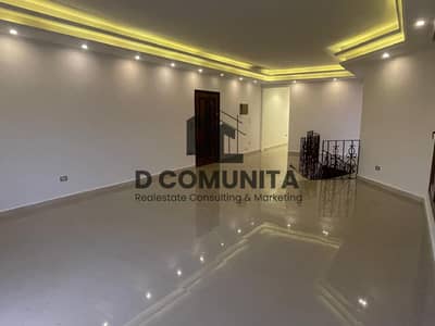 Luxury duplex for rent 300m with private entrance in Al-Narges 1 Villas | Basement and ground floor with a small garden (Code: 9575)