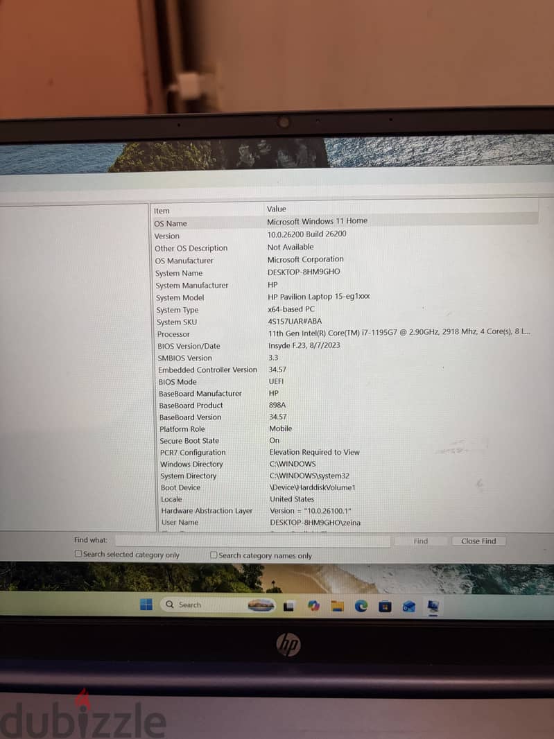 HP PAVILLION I7 11th gen touchscreen 18