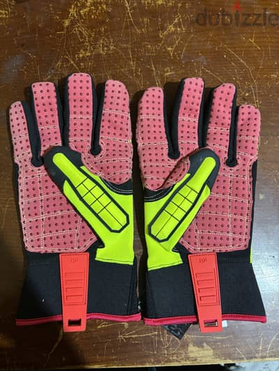 Ansell RINGERS R-267 Roughneck Impact Safety Gloves – 3XL