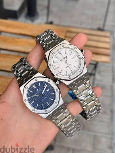 ساعة Audemars Piguet ضهر شفاف اوتوماتيك New (AP)