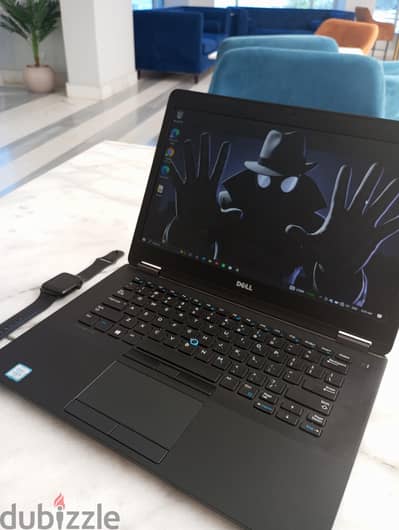 Dell latitude 7470 بحاله ممتازه +smart watch+airpods