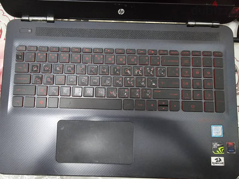 HP omen 15 gaming gtx 1050 1