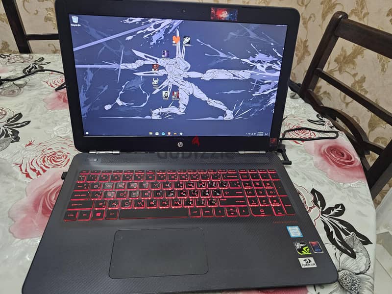 HP omen 15 gaming gtx 1050 7