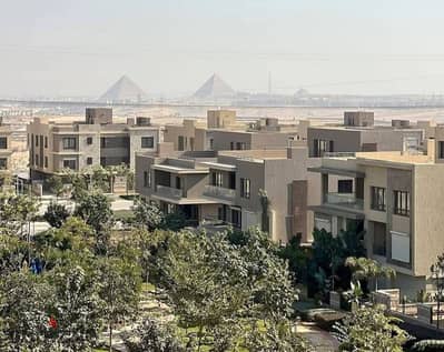 Finished Duplex with Pyramids View in Pyramids Heights, next to New Giza and Palm Hills