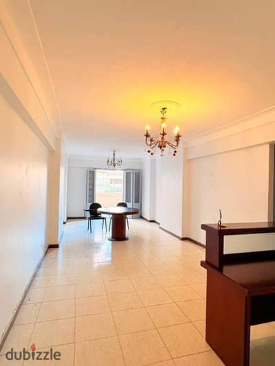 For rent, an administrative headquarters of 120 m in Mustafa Kamel in front of the Faculty of Specific Education