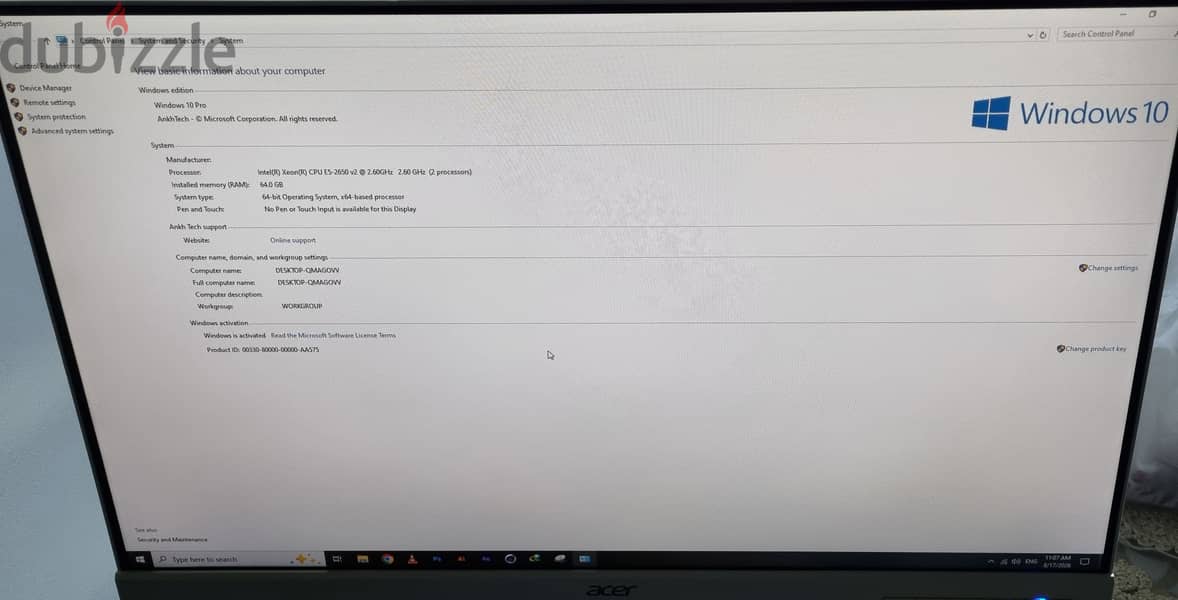HP Z820 WorkStation 8