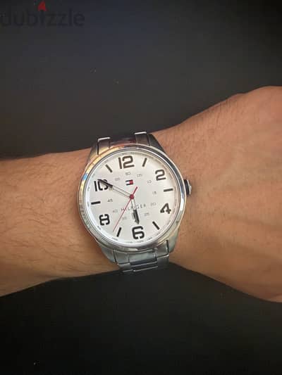 Tommy Hilfiger Stainless Steel Watch – White Dial