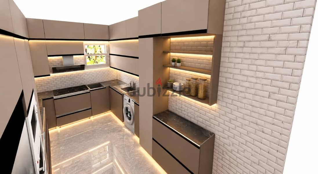تصميم مطابخ 3D مودرن 5