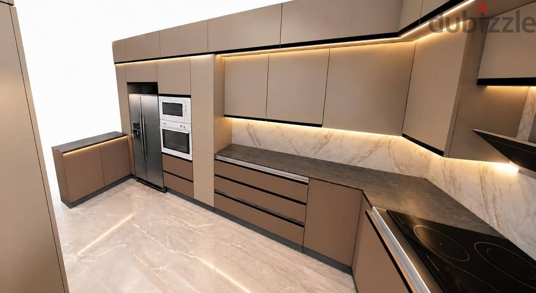 تصميم مطابخ 3D مودرن 7