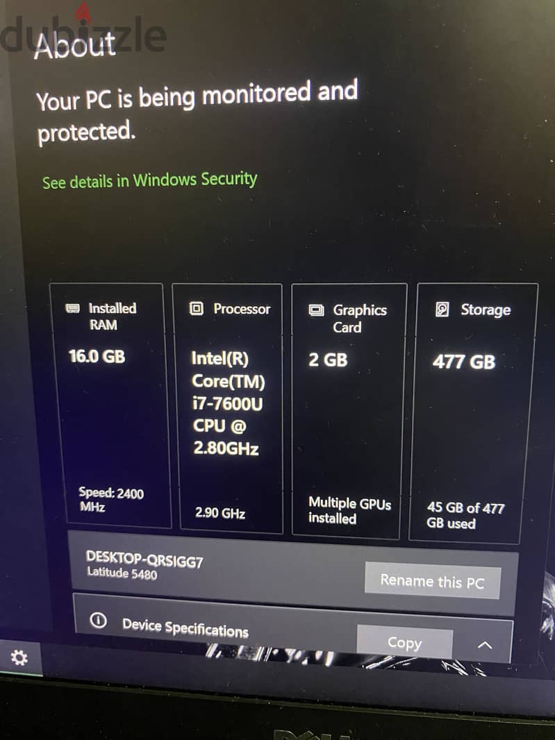 Dell latitude 5480 5