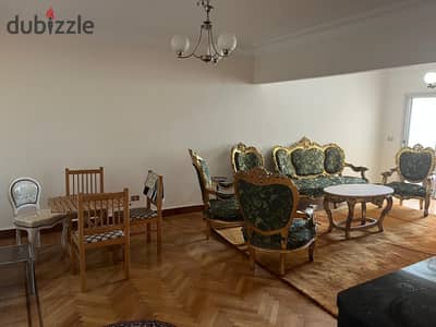Furnished apartment for rent 127 m Smouha on Edmond Freeman Street Rasa - with open views