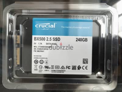 Crucial BX500 240Gb SSD