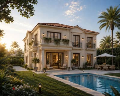 650 الف مقدم هتسكن في فيلا مستقله بجاردن للبيع في داخل كمبوند فيلات فقط في قلب الشيخ زايد بقسط علي 8 سنين