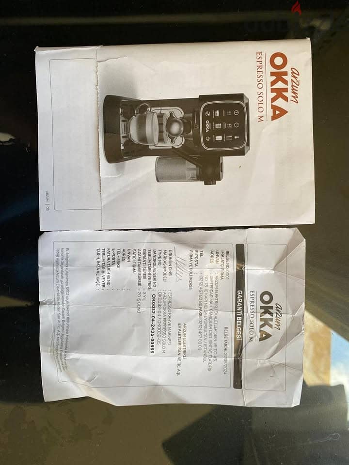 Arzum OKKA Semi Automatic Espresso Machine 3
