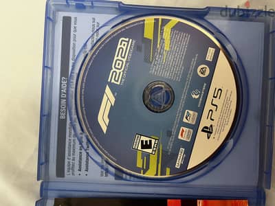 F1 2021 ps5 used like new