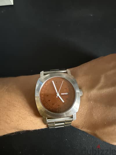 ZARA Men’s Quartz Watch – Stainless Steel – Brown Dial