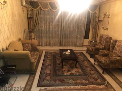 شقة للبيع مفروشه بالكامل بكمباوند الماظة للضباط
