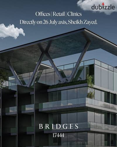 BRIDGES SHEIKH ZAYED  Own your clinic in a prime, strategic location directly on the 26th of July Axis in Sheikh Zayed City, offering easy accessibili