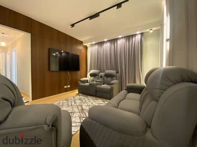 Furnished apartment for rent on the ground floor in Madinaty