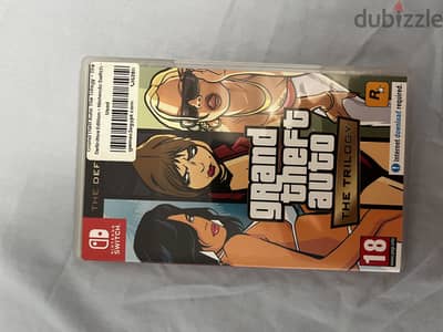 Nintendo switch gta the triology definitive edito