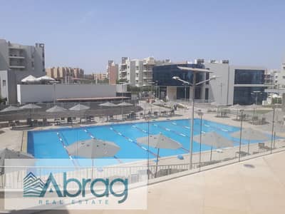 شقه للايجار كمبوند ذا ادريس بالشيخ زايد موقع مميز جدا مطبخ وتكييفات