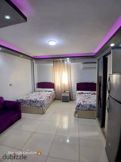 VIP Double Fresh Studio for Rent in Sixth of October City, First District