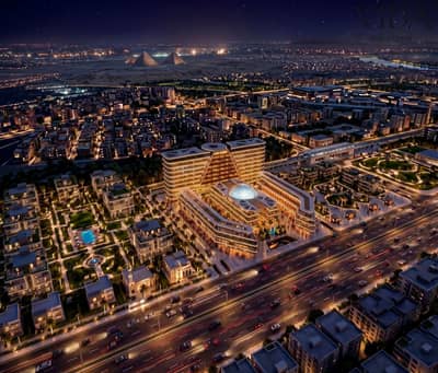 Restaurant or Café for Sale in GIZA CROWN TOWER, Hadayek October, with only 2.5% Down Payment and Installments up to 12 Years