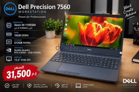 dell pricition 7560 Xeon 11955M