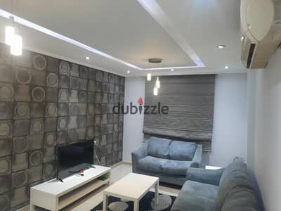 Furnished ground apartment for rent in Al-Rehab City 1 - Phase Two