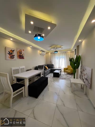 Furnished apartment for rent in Al Rehab, opposite the old market.