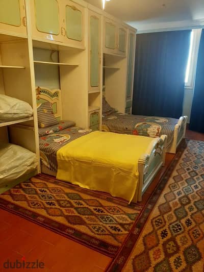 Furnished apartment for rent in Zahraa Al-Maadi, near Carrefour Al-Maadi, in Beicho