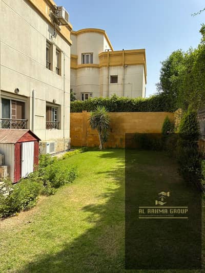 A villa for rent in Al Rehab City, New Cairo, Model C, next to Mall 1 and the old market, consisting of 5 rooms and 4 bathrooms.