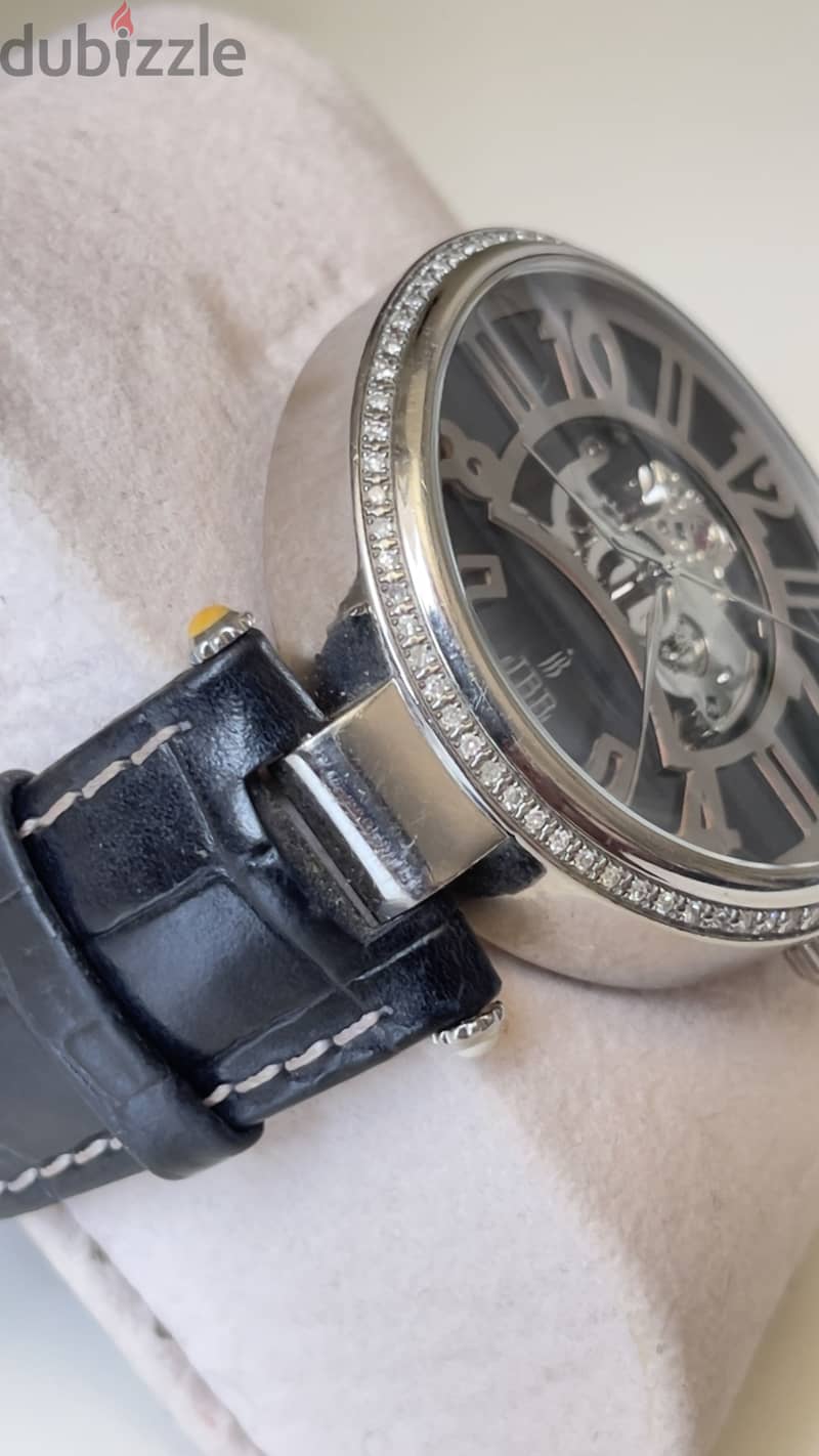 JBR Swiss Made automatic/skeleton watch, reference GOR-3466L 4