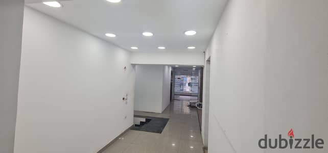 Duplex exhibition on Mustafa El-Nahas Street, the heart of Nasr City for rent (for banks - brands - exhibitions - restaurant chains - medical centers and radiology centers)
