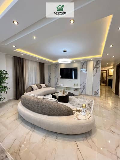 fully finished and furnished apartment in compound in fifth settlement