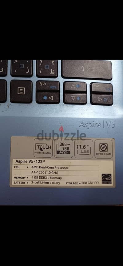 Acer Aspire V5-122P لاب توب