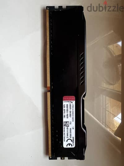 HyperX Fury 8GB DDR4 2400MHz CL15 RAM Stick