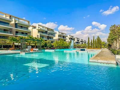 شقة بحديقة للبيع في ليك فيو ريزيدنس بموقع مميز ومساحة رائعة Garden Apartment for Sale in Lake View Residence Prime Location Spacious Layout