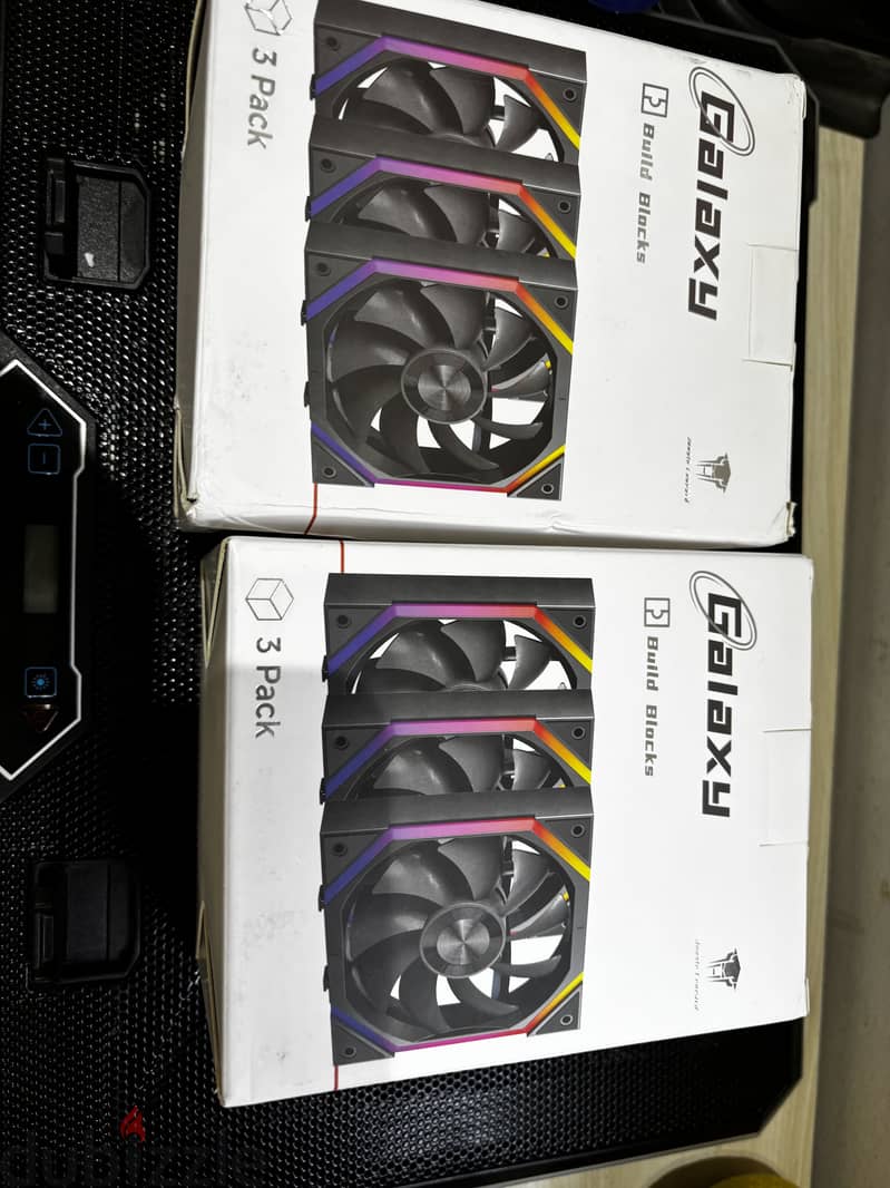Jungle leopard galaxy fans pc fans 4