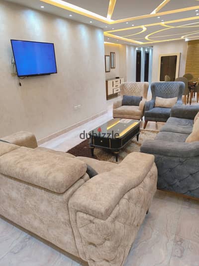 For Rent in the Heart of the Golden Square in Nasr City  An exceptional location next to City Stars. A luxurious apartment in one of the most prestigi