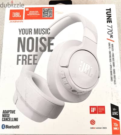 JBL Tune 770NC Wireless Headphones – Brand New