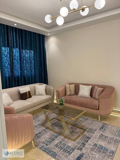 Furnished 230 sqm apartment for rent in North Lotus, Fifth Settlement, located near the American University in Cairo (AUC) and the Air Force Specializ