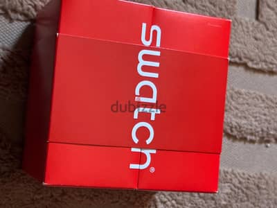 ⌚ ساعة Swatch Swiss كرونوغراف أصلية — جديدة بالعلبة